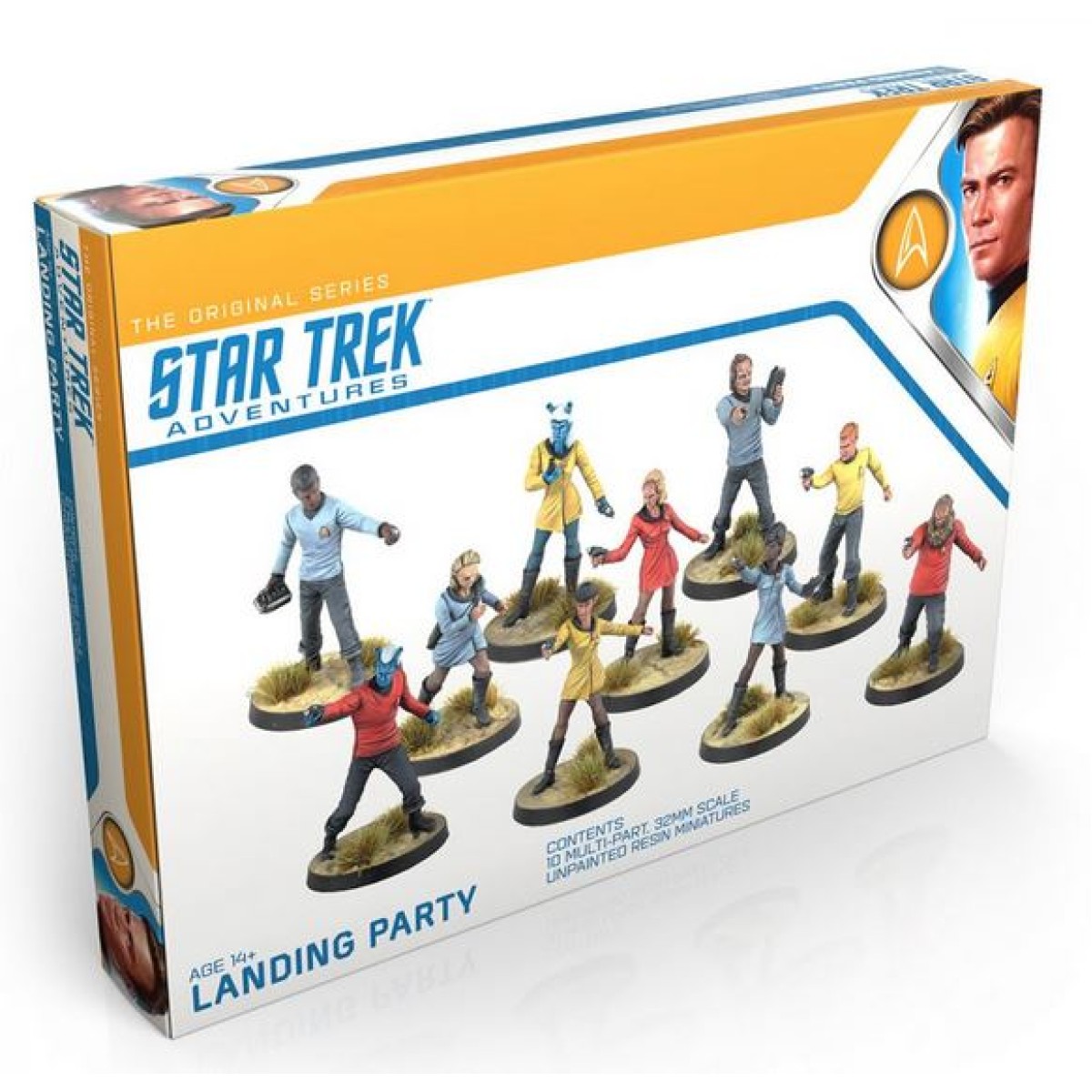 Star Trek Adventures Rpg 32mm Miniatures Original Series Landing